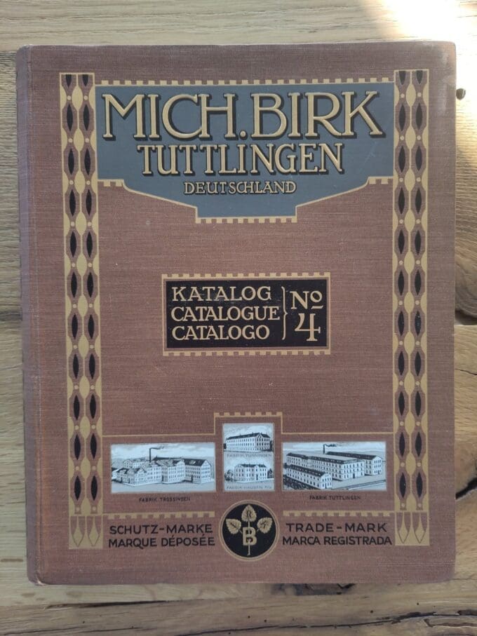 Medische Product Catalogus Mich. Birk Tuttlingen Katalog No. 4, 1900