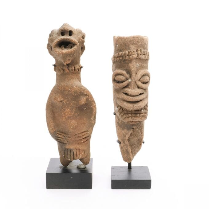 Koma Bulsa Terracotta Beeldjes - Ghana