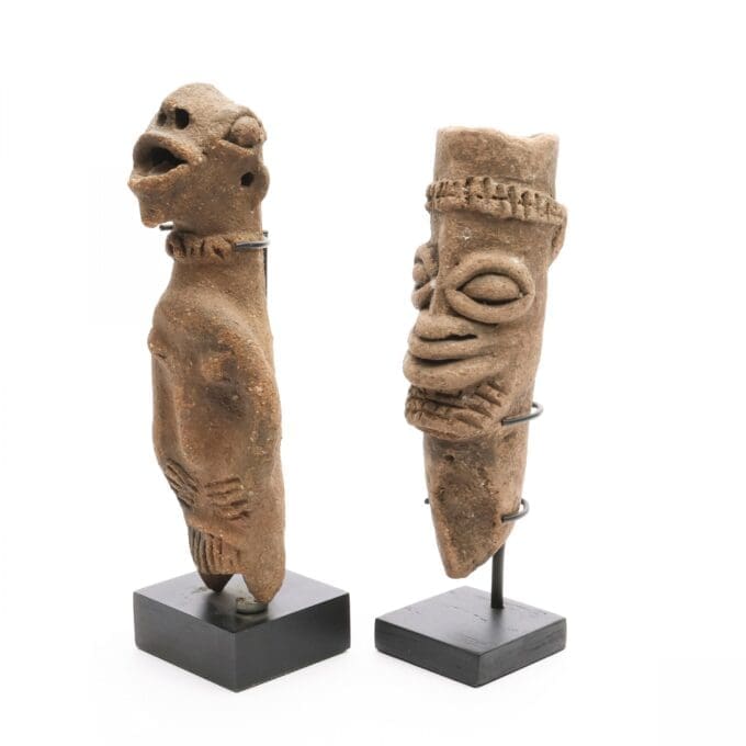Koma Bulsa Terracotta Beeldjes - Ghana