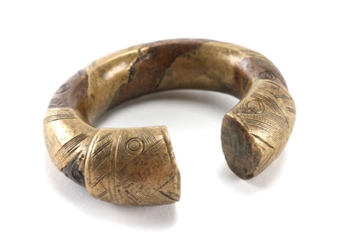 Manilla bronzen armband, Yoruba - Nigeria