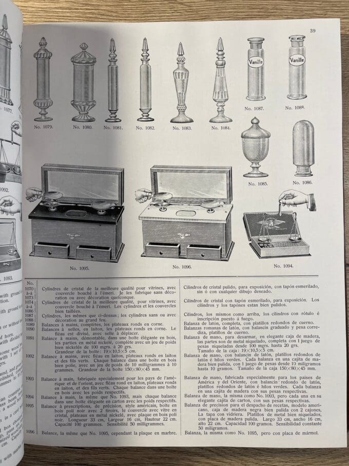 Medische Product Catalogus Mich. Birk Tuttlingen Katalog No. 4, 1900